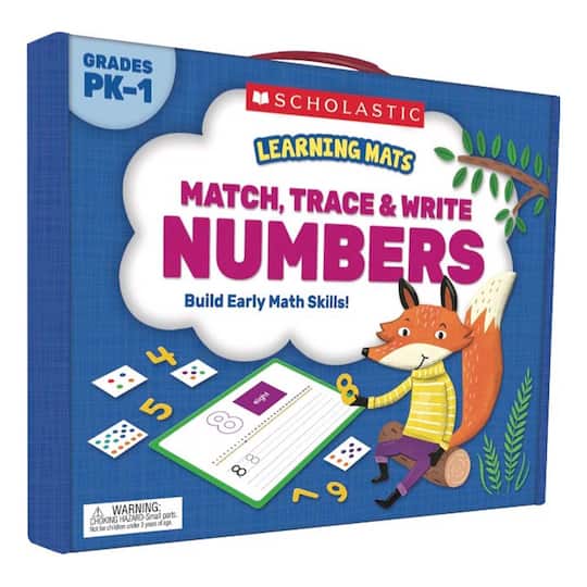 Scholastic&#xAE; Learning Mats Match, Trace &#x26; Write Numbers